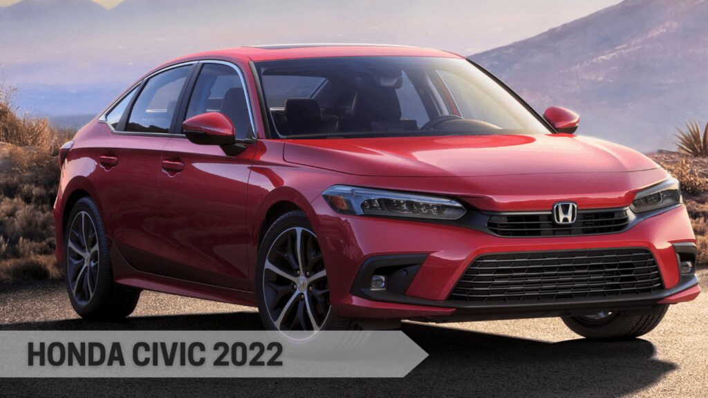 HONDA CIVIC 2022 รถยนต์ซีดานสวย เท่ มาพร้อมสมรรถนะที่ยอดเยี่ยม