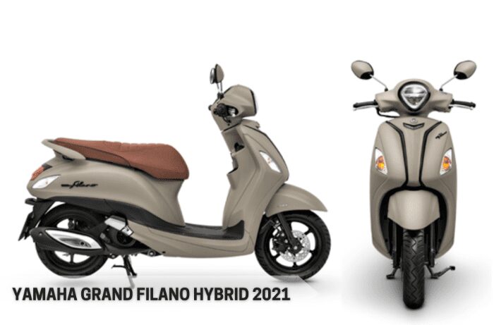 YAMAHA GRAND FILANO HYBRID 2021 รถจักรยานยนต์ล้ำสมัยใช้ระบบไฮบริด