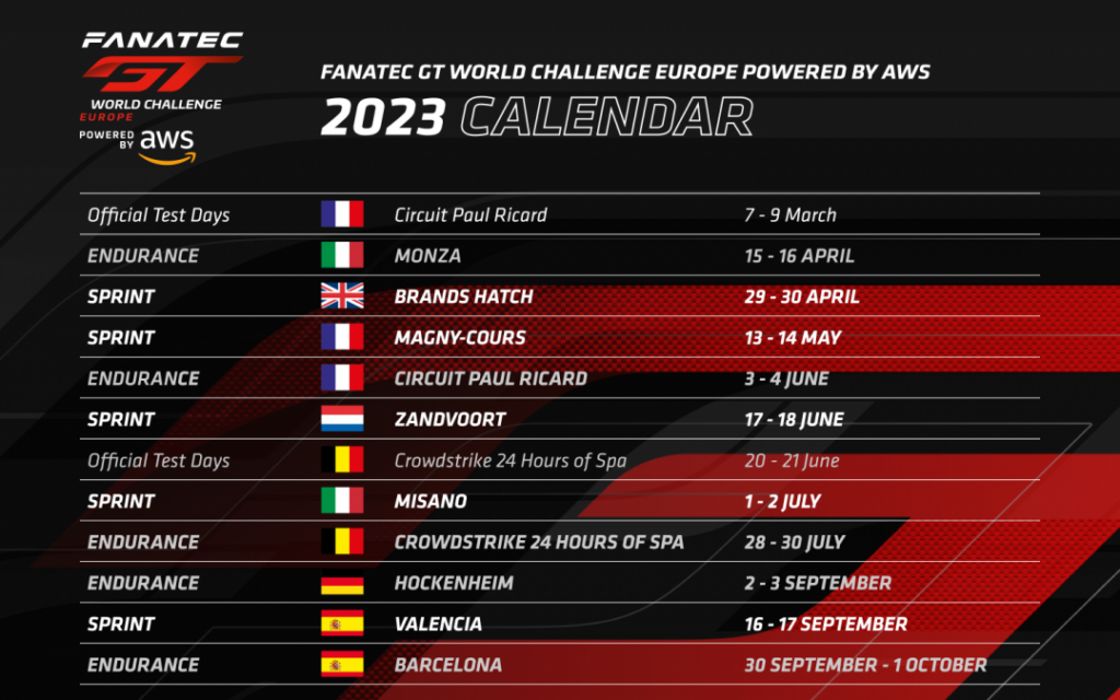 GT World Challenge Europe 2023